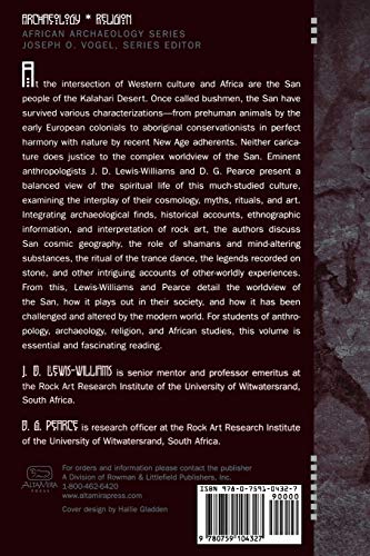 San Spirituality: Roots, Expression, and Social Consequences (African Archaeology Series)