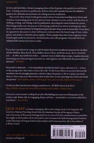 Storycraft: The Complete Guide to Writing Narrative Nonfiction (Chicago Guides to Writing, Editing, and Publishing)