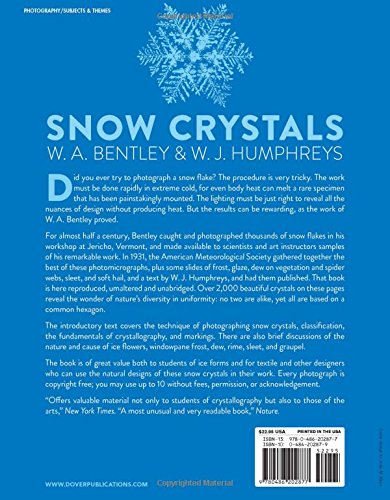 Snow Crystals (Dover Pictorial Archive)