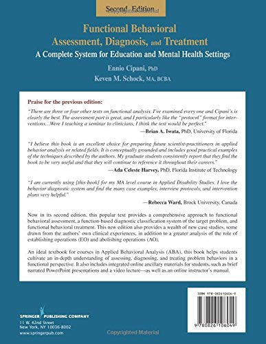 Functional Behavioral Assessment, Diagnosis, and Treatment, Second Edition: A Complete System for Education and Mental Health Settings