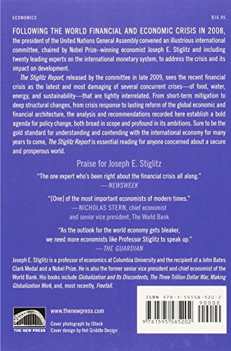 The Stiglitz Report: Reforming the International Monetary and Financial Systems in the Wake of the Global Crisis