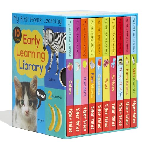 Early Learning Library: 10-Book Boxed Set (My First Home Learning)