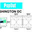 Washington DC PopOut Map