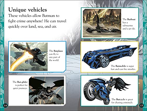 DC Batmans World Reader Level 2: Meet the Dark Knight (DK Readers Level 2)
