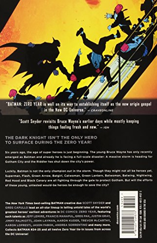 DC Comics: Zero Year