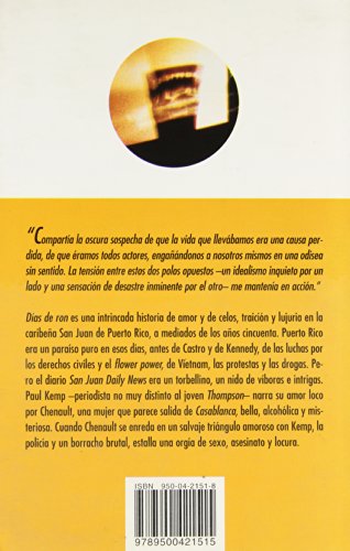 Días de ron — back cover