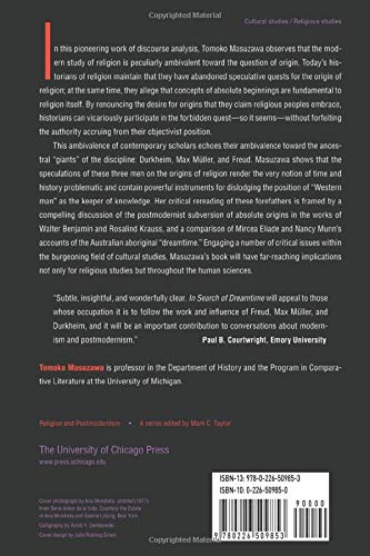 In Search of Dreamtime: The Quest for the Origin of Religion