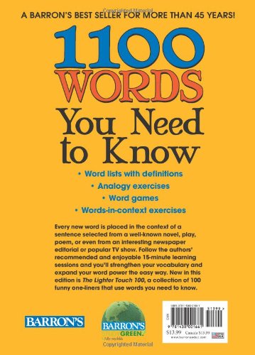 1100 Words You Need to Know