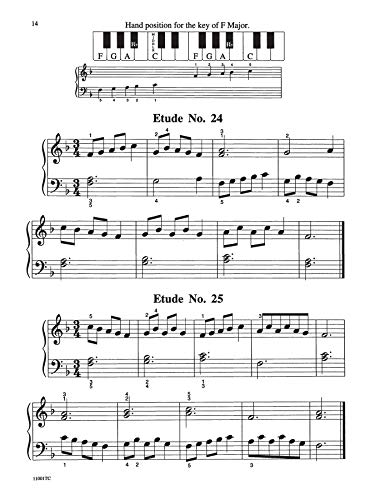Michael Aaron Piano Course Technic: Grade 1