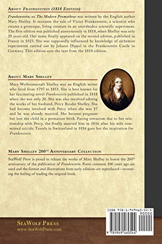 Frankenstein (1818 Edition): 200th Anniversary Collection