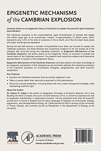 Epigenetic Mechanisms of the Cambrian Explosion