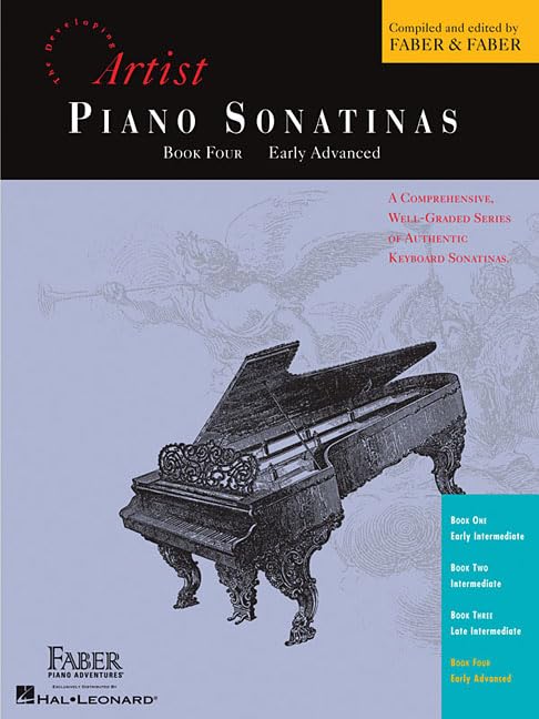 Piano Sonatinas Book 4 - Developing Artist Original Keyboard Classics (Piano Sonatinas, 4)