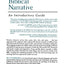 Reading Biblical Narrative: An Introductory Guide