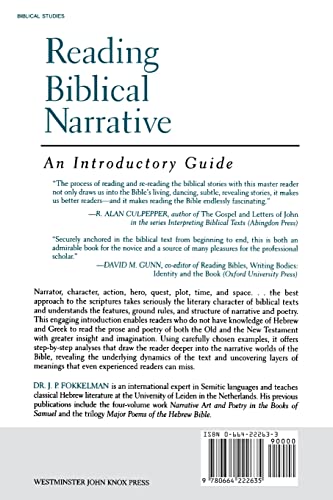 Reading Biblical Narrative: An Introductory Guide