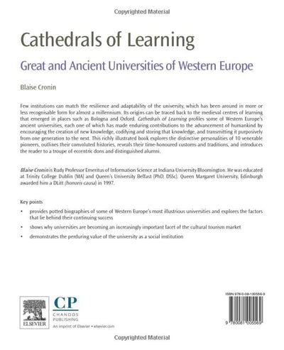 Cathedrals of Learning: Great and Ancient Universities of Western Europe