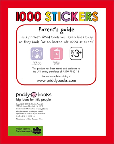 1000 Stickers (Sticker Activity Fun): Pocket-Sized