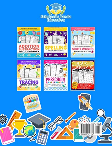 Cursive Handwriting Practice Workbook for 3rd 4th 5th Graders: Cursive Letter Tracing Book, Cursive Handwriting Workbook for Kids to Master Letters, ... Writing Practice (Elementary Books for Kids)