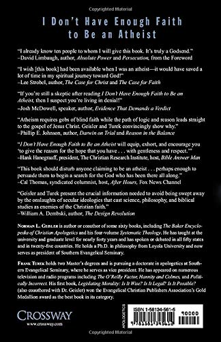 I Don't Have Enough Faith to Be an Atheist by Norman L. Geis (New)