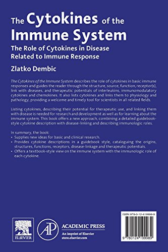 The Cytokines of the Immune System: The Role of Cytokines in Disease Related to Immune Response
