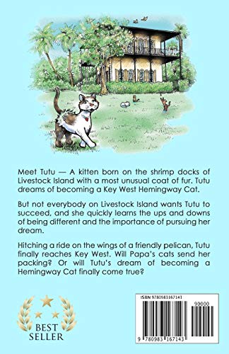 Tutu: The (almost) Hemingway Cat — back cover