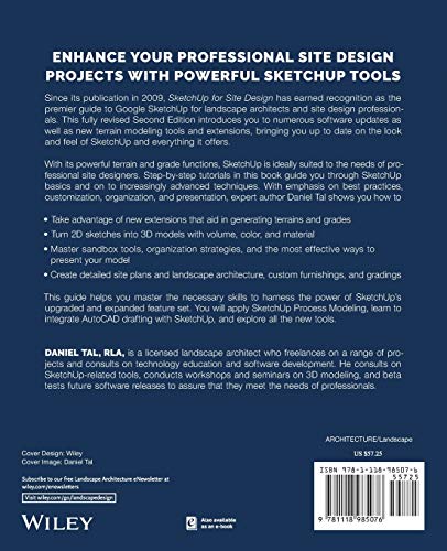 SketchUp for Site Design: A Guide to Modeling Site Plans, Terrain, and Architecture