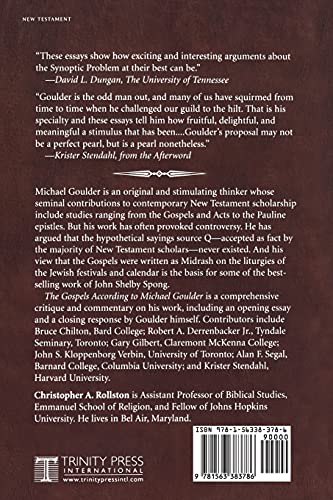 The Gospels According to Michael Goulder: A North American Response
