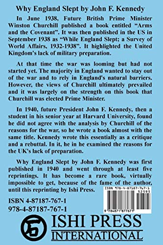 Why England Slept by John F. Kennedy (New)