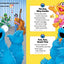 Sesame Street Elmo, Big Bird, Cookie Monster, and More! - Rock with the Monsters! - Board Book with Interactive Sound Toy Guitar - Includes Theme Song - PI Kids