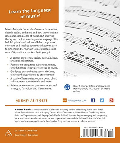 Music Theory, 3E (Idiot's Guides)