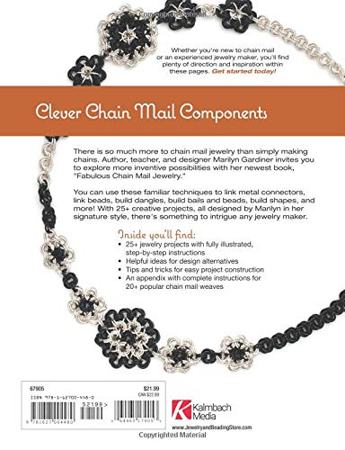 Fabulous Chain Mail Jewelry: Creating with components — back cover