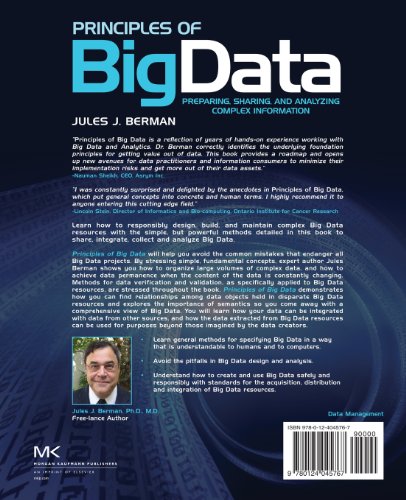 Principles of Big Data: Preparing, Sharing, and Analyzing Complex Information