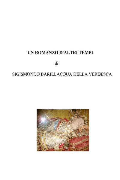 Un romanzo d'altri tempi (Italian Edition)
