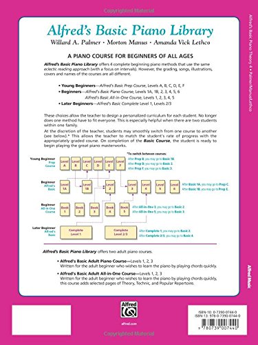 Alfred's Basic Piano Library Theory, Bk 4 (Alfred's Basic Piano Library, Bk 4)