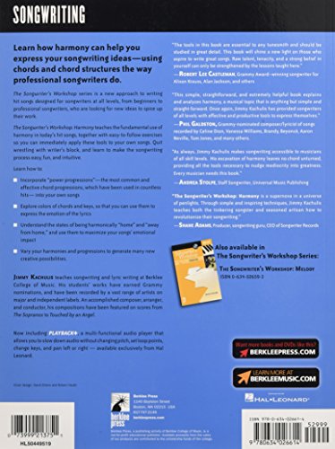 The Songwriter's Workshop: Harmony - Bk/Online Audio by Kach