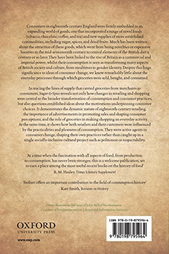 Sugar and Spice: Grocers and Groceries in Provincial England, 1650-1830