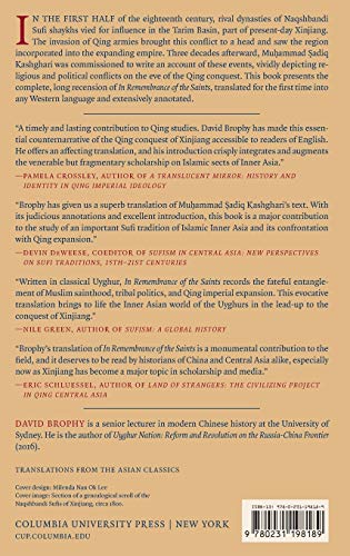 In Remembrance of the Saints: The Rise and Fall of an Inner Asian Sufi Dynasty (Translations from the Asian Classics)