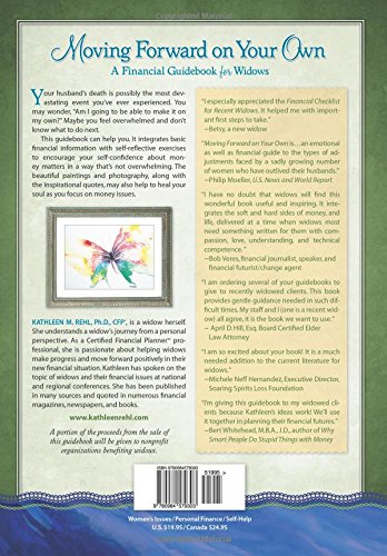 Moving Forward on Your Own: A Financial Guidebook for Widows — back cover