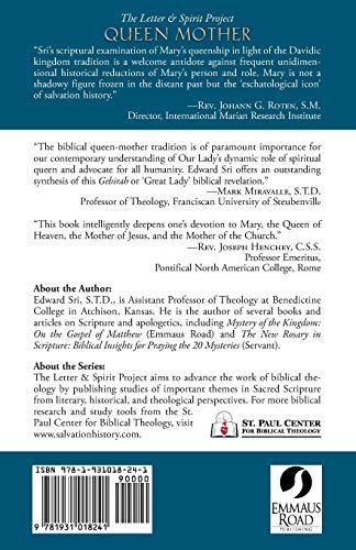 Queen Mother: A Biblical Theology of Mary's Queenship (Letter & Spirit Project)