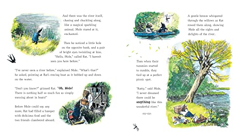 Wind in the Willows anniversary gift picture book