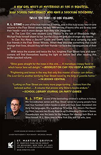 Fear Street Super Thriller: Secrets — back cover