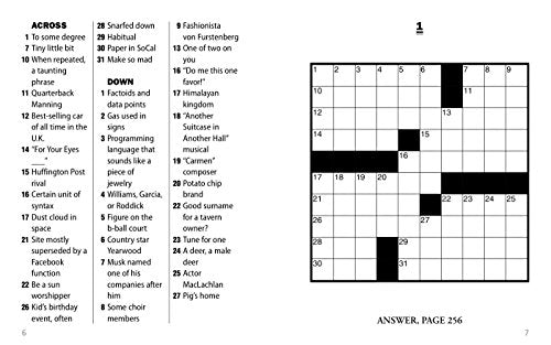 Jumbo Print Easy Crosswords #8 (Large Print Crosswords)