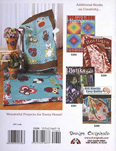 Quilting on the Go (Design Originals) Patterns for Easy Die-Cutting with the AccuQuilt GO! (TM) Fabric Cutter Machine and Dies to Make Quilts, Place Mats, Pillows, Table Runners, Aprons, Totes, & More