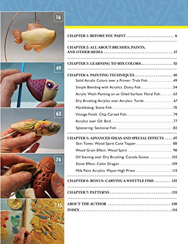 Finishing Techniques for Wood Crafters: Essential Methods with Acrylics, Oils, and More (Fox Chapel Publishing) Learn How to Choose, Prepare, & Apply the Perfect Finish for Your Creative Wood Projects