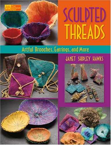 Sculpted Threads: Artful Brooches, Earrings and More