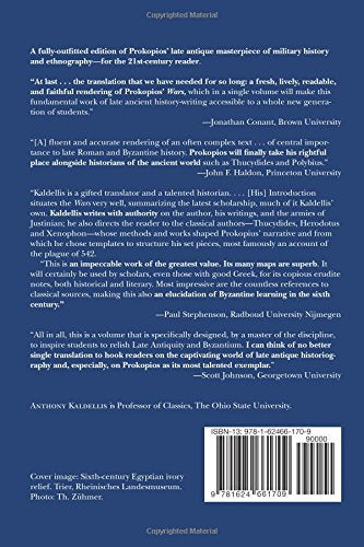 The Wars of Justinian (Hackett Classics) — back cover
