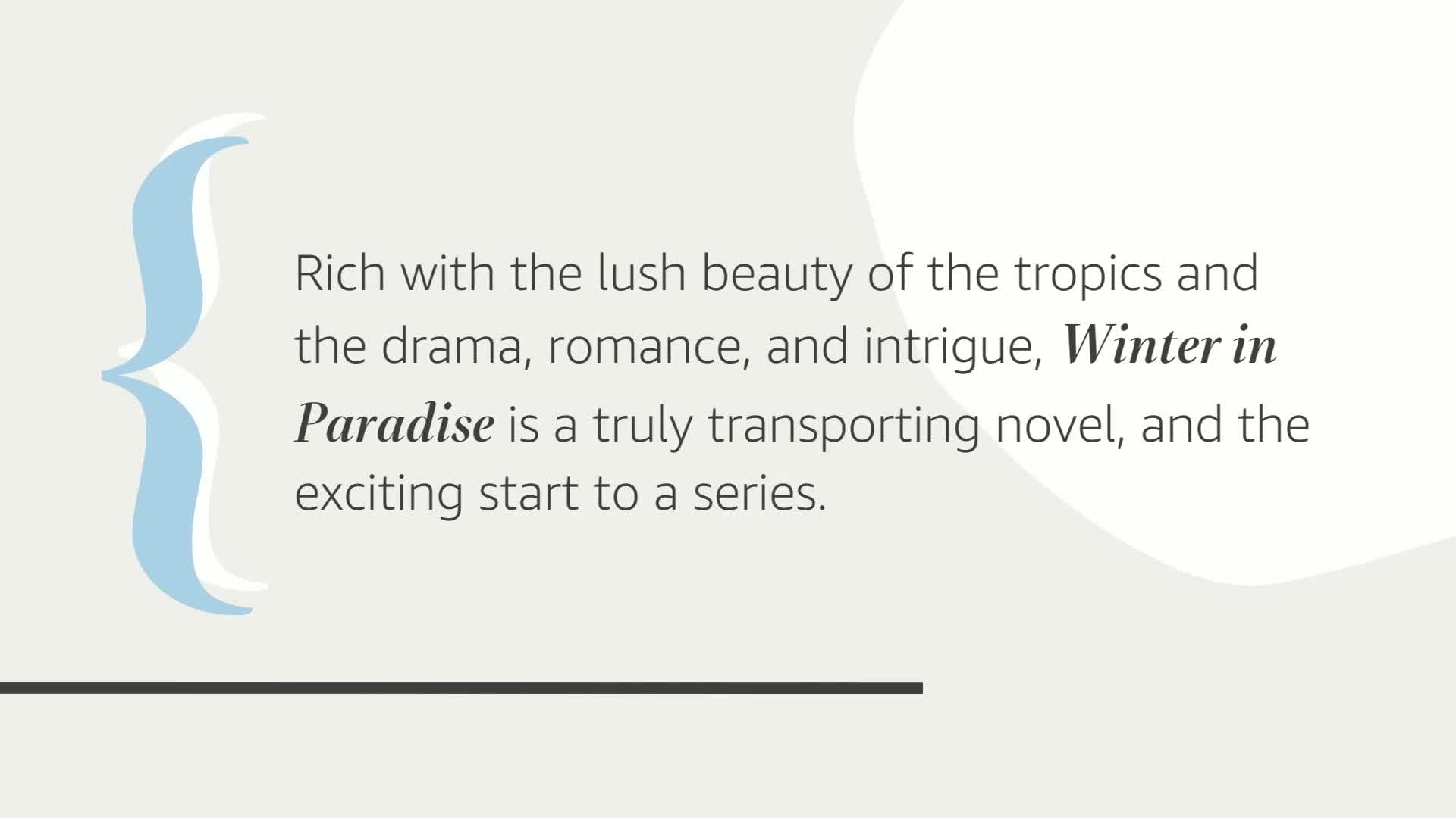 Winter in Paradise (Paradise, 1)