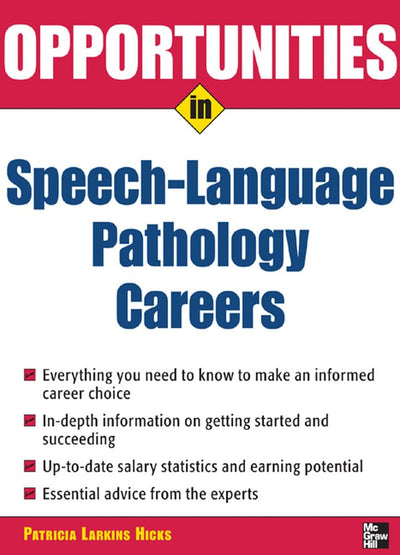 Opportunities in Speech Language Pathology Careers