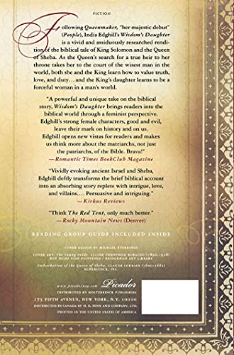 Wisdom's Daughter: A Novel of Solomon and Sheba