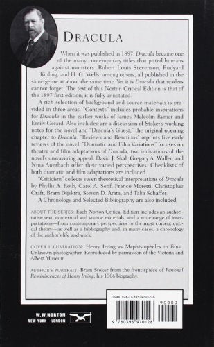 Dracula (Norton Critical Editions) — back cover