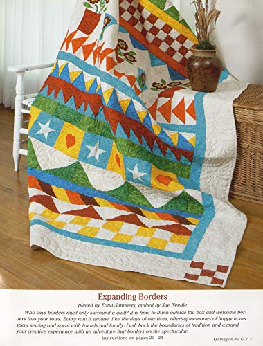 Quilting on the Go (Design Originals) Patterns for Easy Die-Cutting with the AccuQuilt GO! (TM) Fabric Cutter Machine and Dies to Make Quilts, Place Mats, Pillows, Table Runners, Aprons, Totes, & More